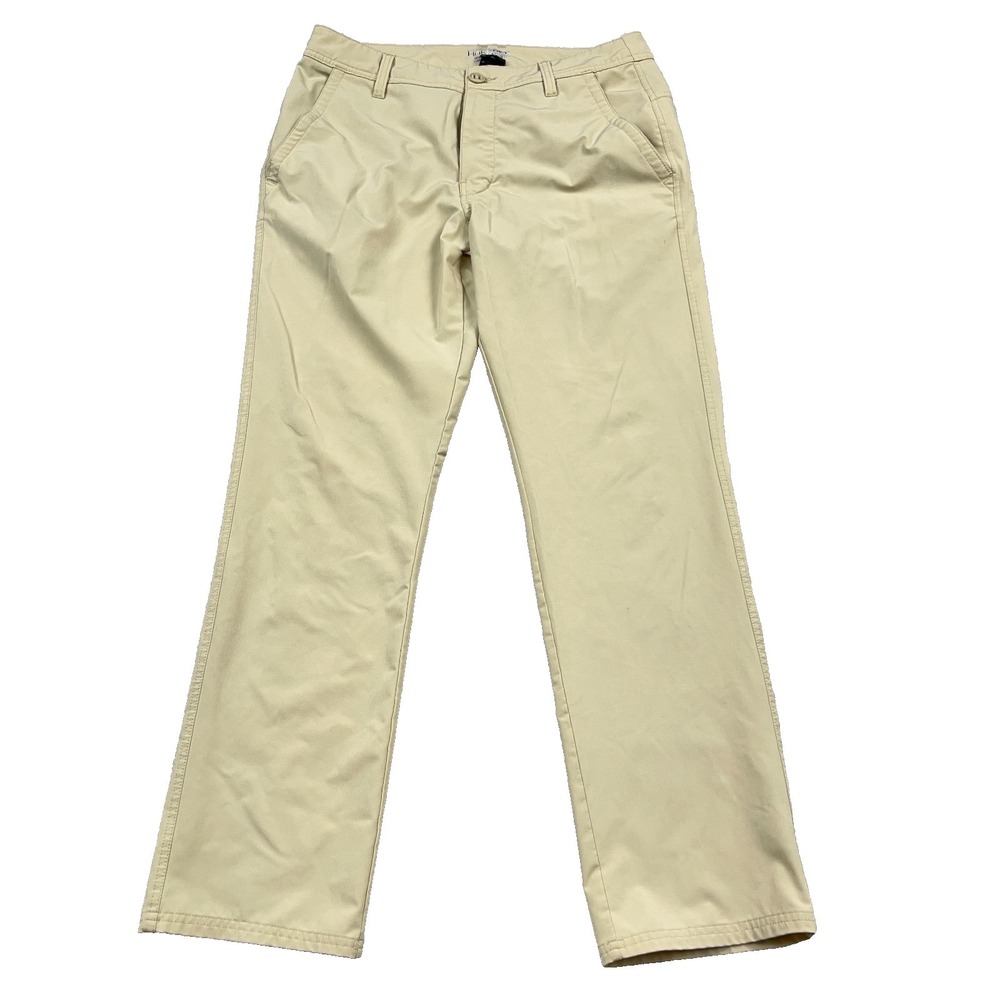 Huk Fishing Pants Men 32x30 Tan Khaki Performance Chino Khaki Straight Leg *